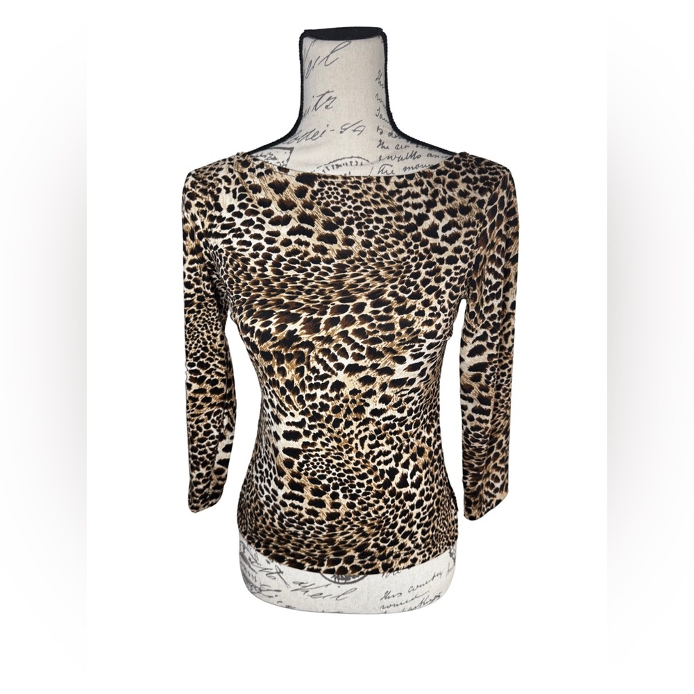 Vintage BCBC Maxazria Cheetah PrintTtop